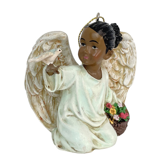 Hello Birdie Angel Ornament