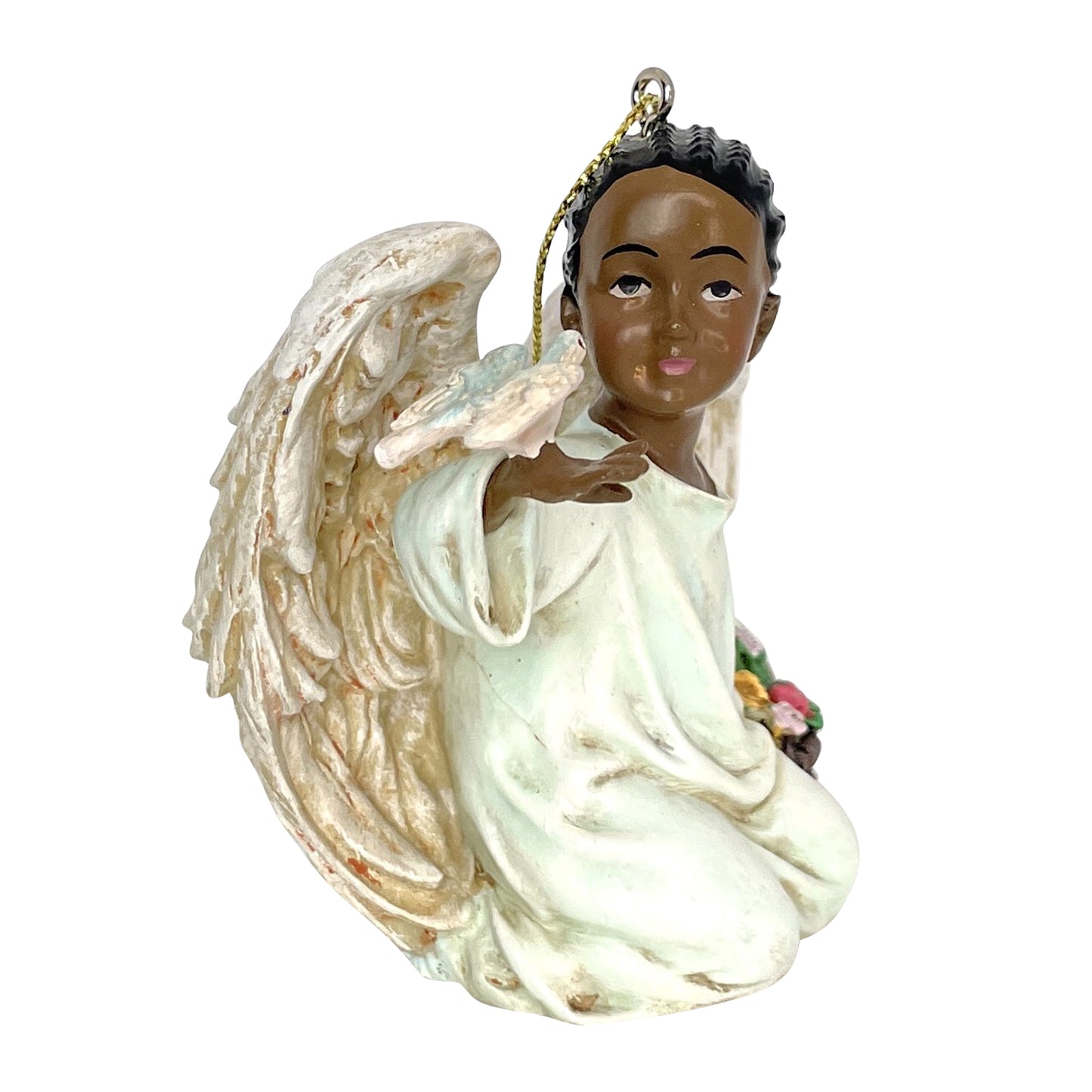 Hello Birdie Angel Ornament